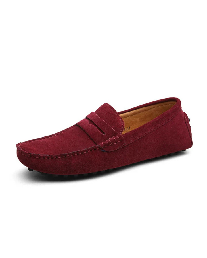 Mocasines casuales de ante