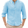 Camisa de lino transpirable
