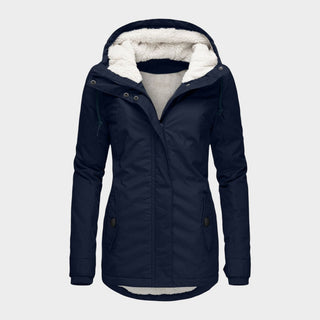 Anna™ | Chaqueta otoñal larga de felpa
