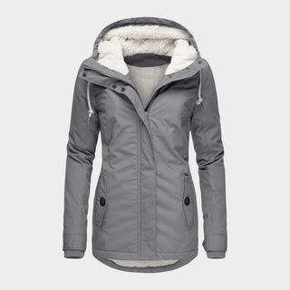 Anna™ | Chaqueta otoñal larga de felpa