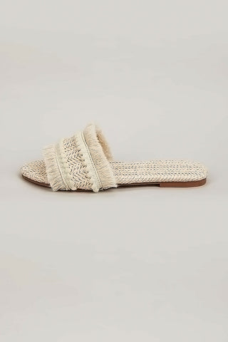 Zapatillas con Flecos