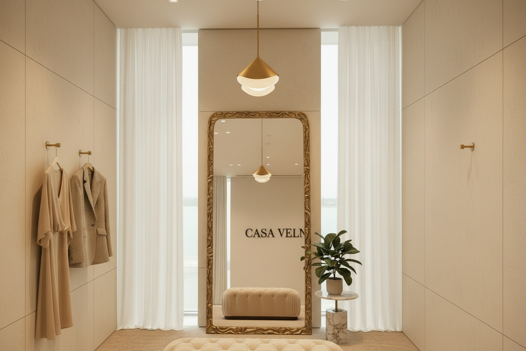 Casa Veluna luxe kleedkamer horizontaal