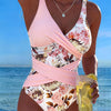 LAIA™ |Bañador Floral Contrastante