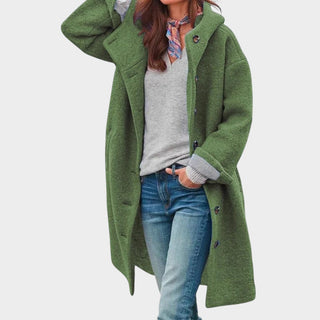 Penélope™ | Abrigo de Invierno Elegante con Capucha