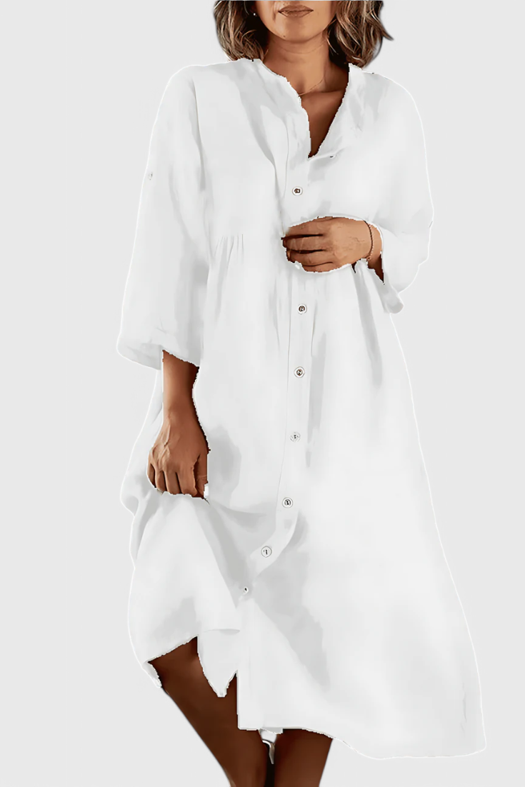 Rosamund | Vestido Camisa