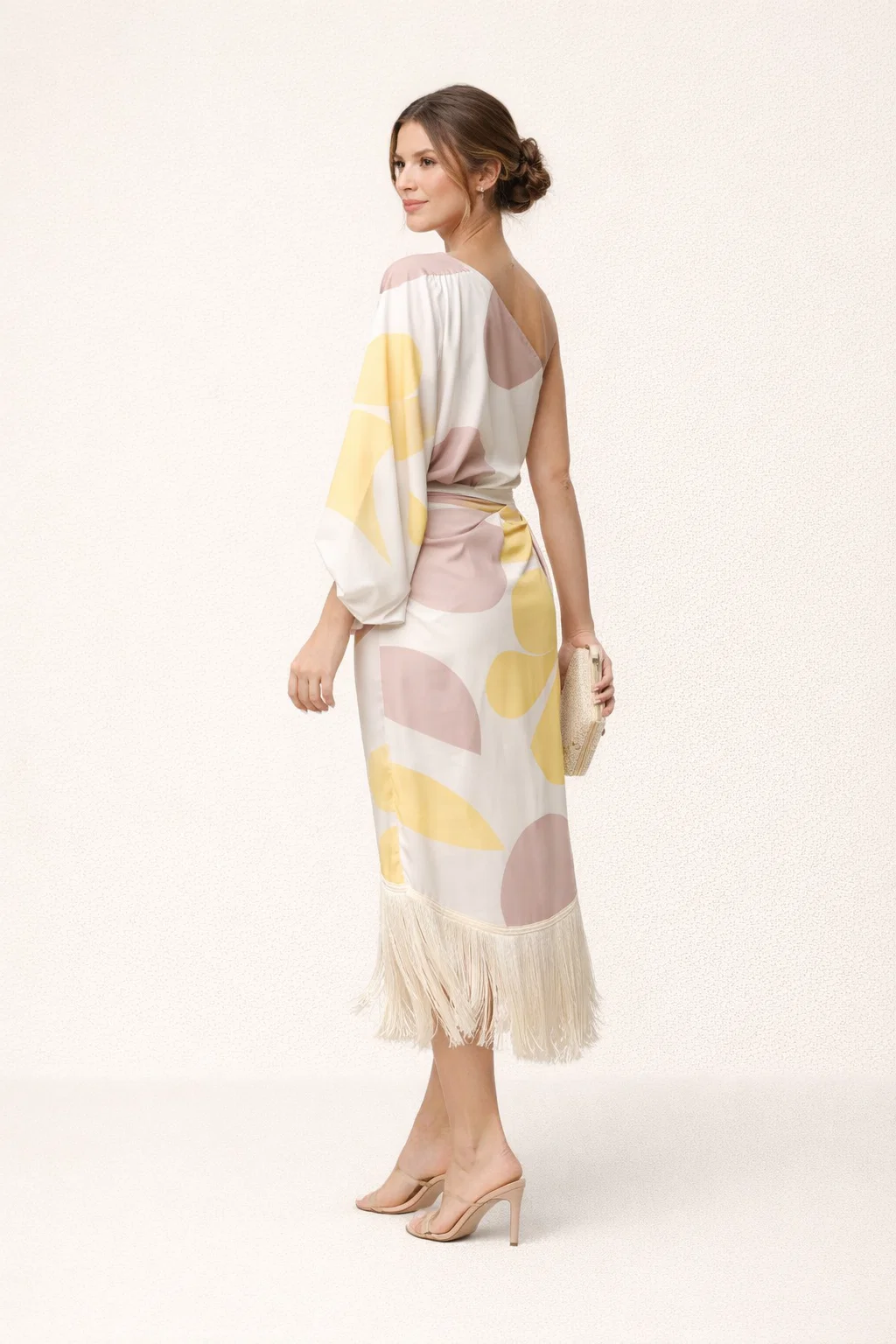 Antal - Conjunto Amarillo de Falda Valencia Drift