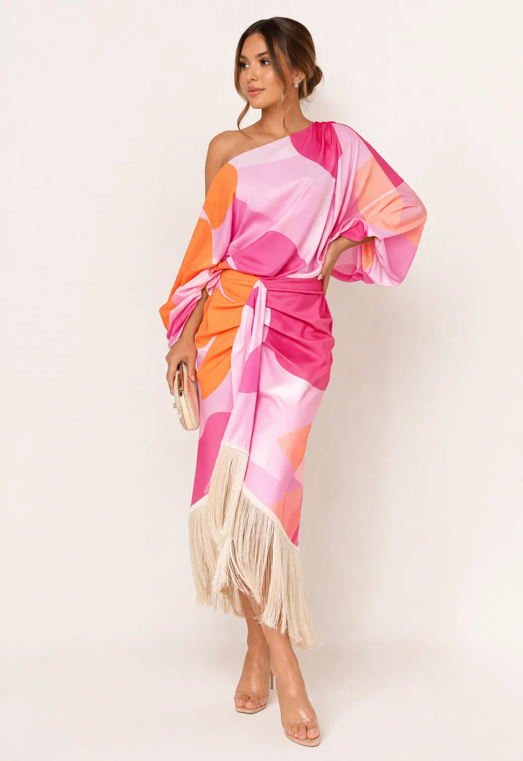Rosa - Conjunto de Falda Valencia Drift