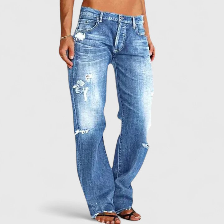 Lianette™ | Jeans Rasgados de Mujer
