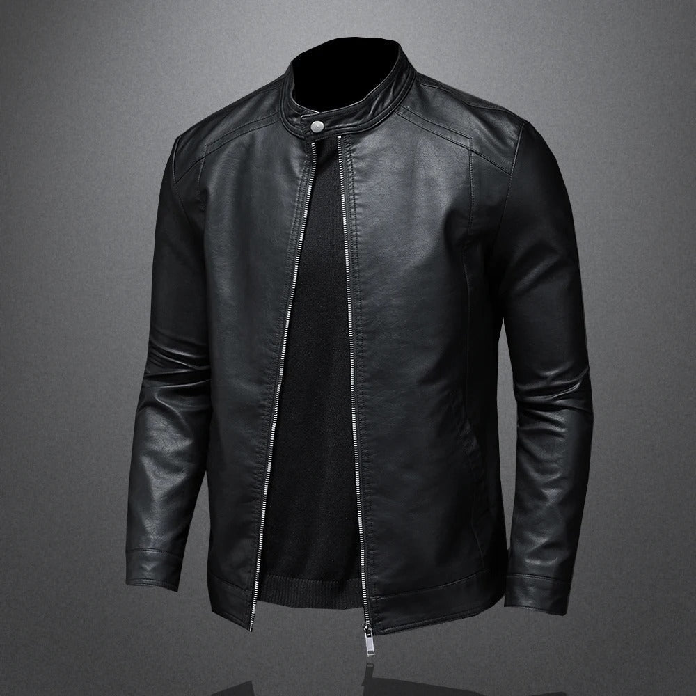 Pablo™ | Chaqueta de cuero clásica