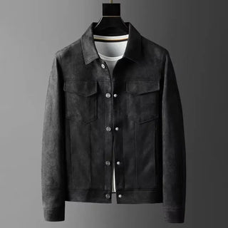 Marcio™ | Chaqueta de cuero elegante