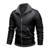 Mateo™ | Chaqueta de cuero elegante de felpa