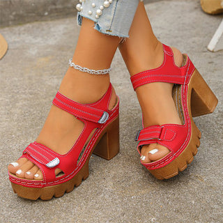 LAUREN | Sandalias de Plataforma de Una Correa para Mujer de Verano ☀️